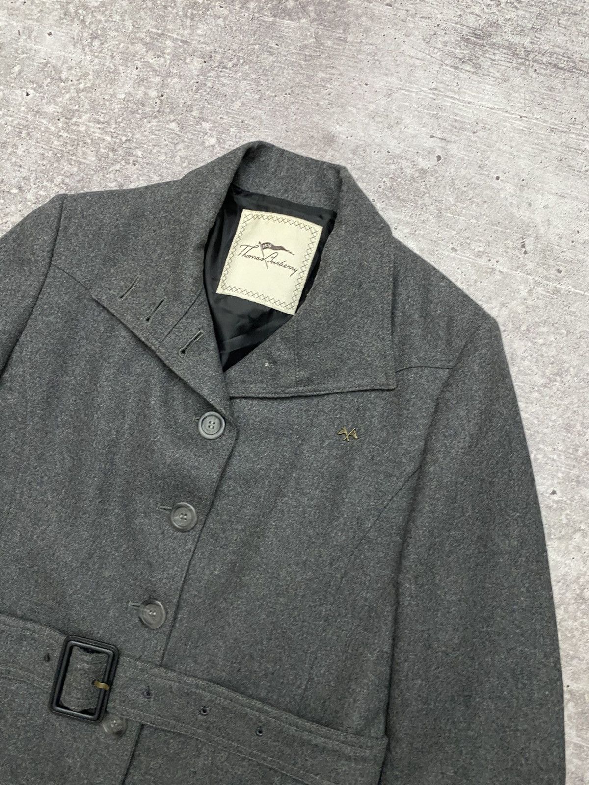 Burberry 🔥Thomas Burberry merino wool coat Size M / US 6-8 / IT 42-44 - 6 Thumbnail