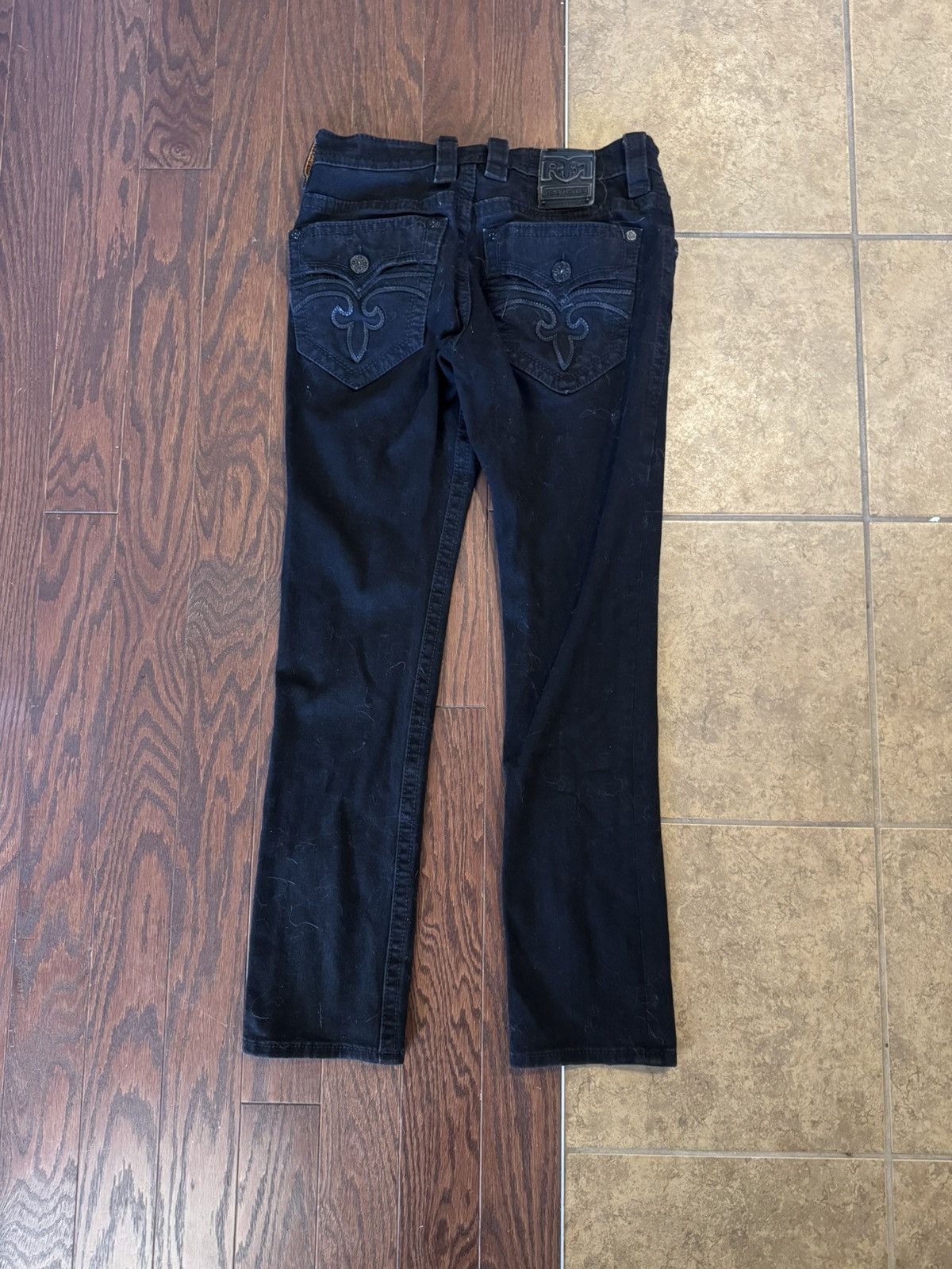 Rock Revival Rock Revival Black Jeans Size US 32 / EU 48 - 3 Thumbnail