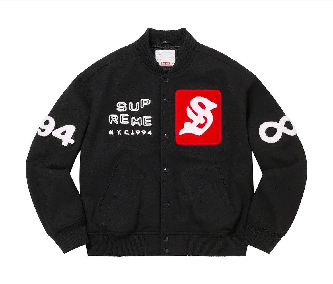 Cactus Plant Flea Market × Supreme Supreme Tourist Varsity Jacket SS23 Size US L / EU 52-54 / 3 - 2 Thumbnail