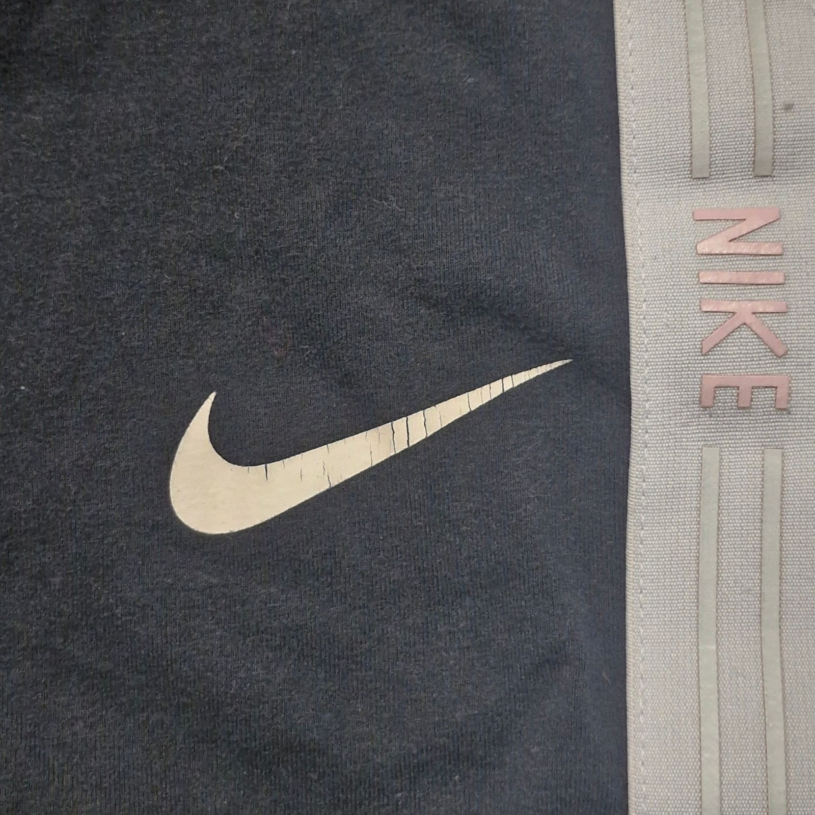 Nike Nike Leggings Women’s S Black Striped Gym Running Dri‑FIT Size 27" / US 4 / IT 40 - 2 Thumbnail