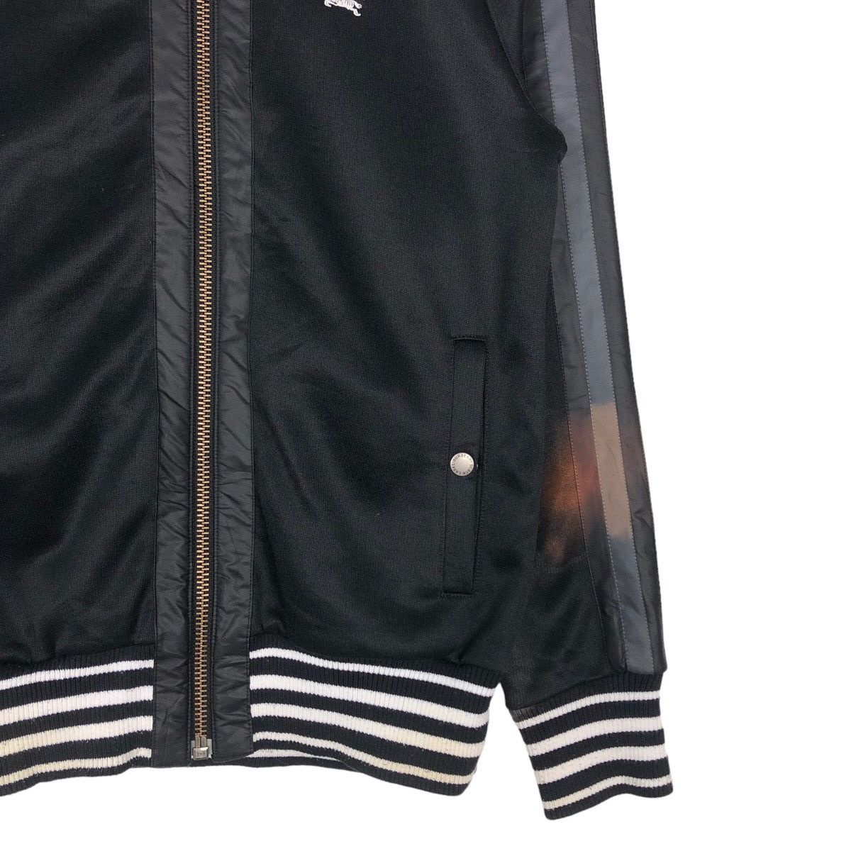 Burberry 🔥Vintage Burberry Black Label Zipper Jacket Biker Size US M / EU 48-50 / 2 - 5 Thumbnail