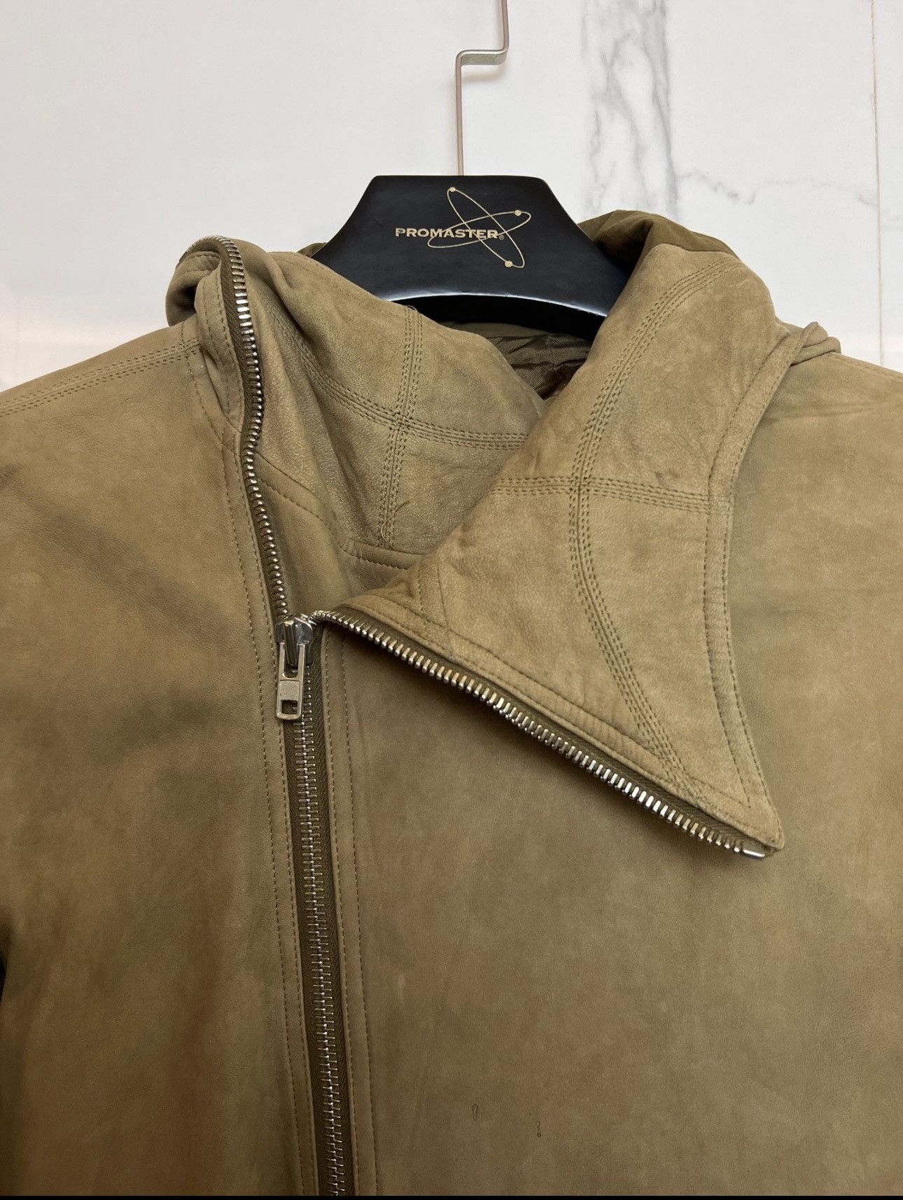 Rick Owens Rick Owens brown yellow bullet leather jacket Size US M / EU 48-50 / 2 - 4 Thumbnail
