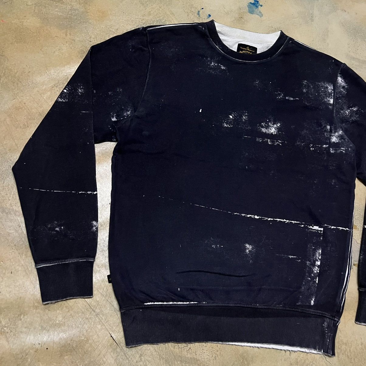 Vivienne Westwood Vivienne Westwood Anglomania Distress Punk Style Sweatshirt Size US L / EU 52-54 / 3 - 5 Thumbnail