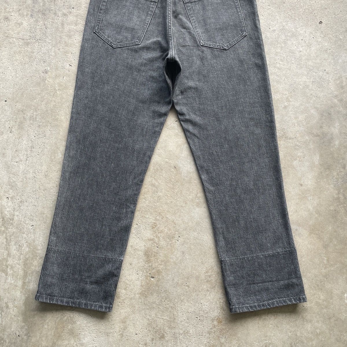 Yohji Yamamoto Vintage Y’S YOHJI YAMAMOTO Jeans Black Faded Denim Pants W30 Size US 30 / EU 46 - 12 Thumbnail