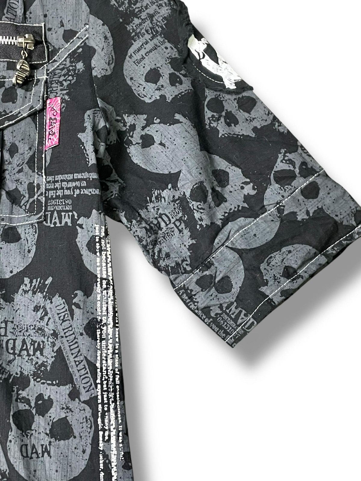 If Six Was Nine × Japanese Brand × Le Grande Bleu (L.G.B.) Vintage Mad Punks Button Ups Shirts (49) Size US L / EU 52-54 / 3 - 6 Thumbnail