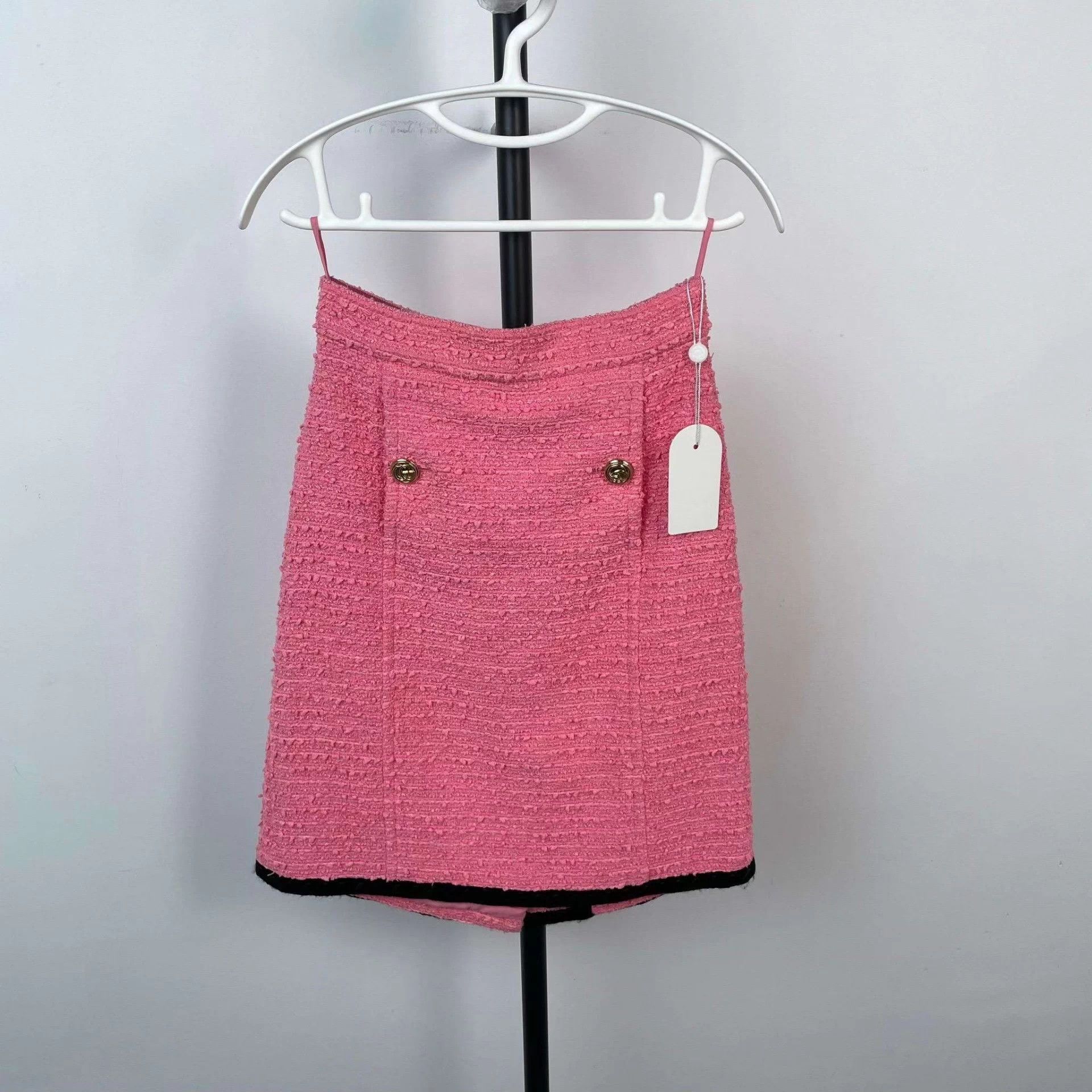 Gucci Gucci Women's Cotton Skirt 36 Pink A-Grade Size 25" / US 0 / IT 36 - 1 Thumbnail