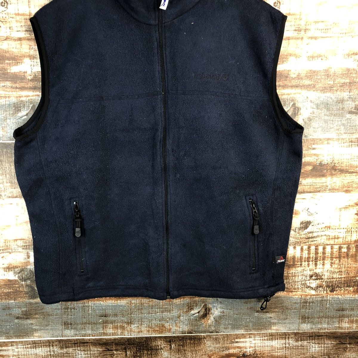 Timberland Timberland Dark Blue Vest #A2465 Size US L / EU 52-54 / 3 - 3 Thumbnail