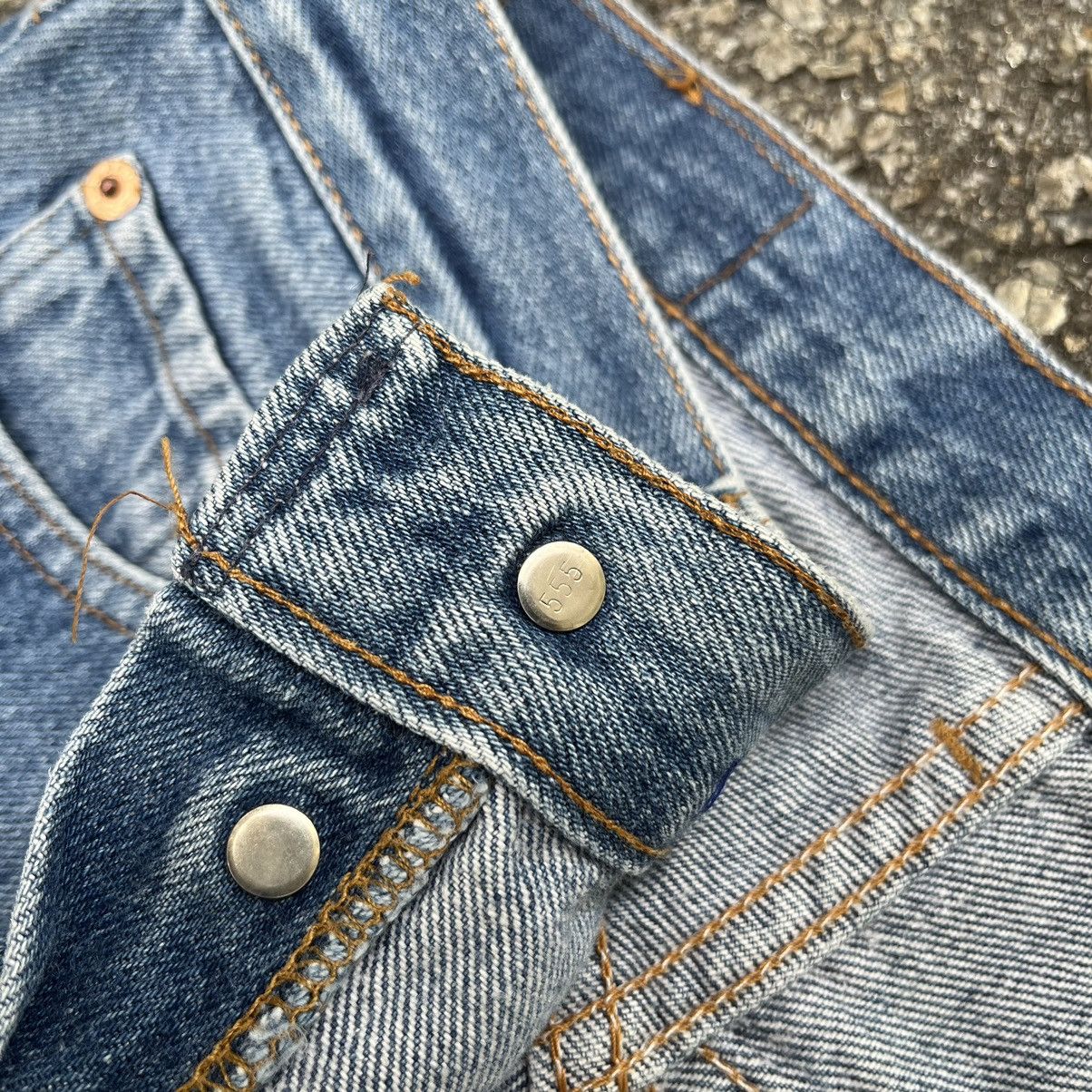 Levi's Vintage Levis 501 Denim Non Selvedge Jeans Button 555 Size US 29 - 7 Thumbnail