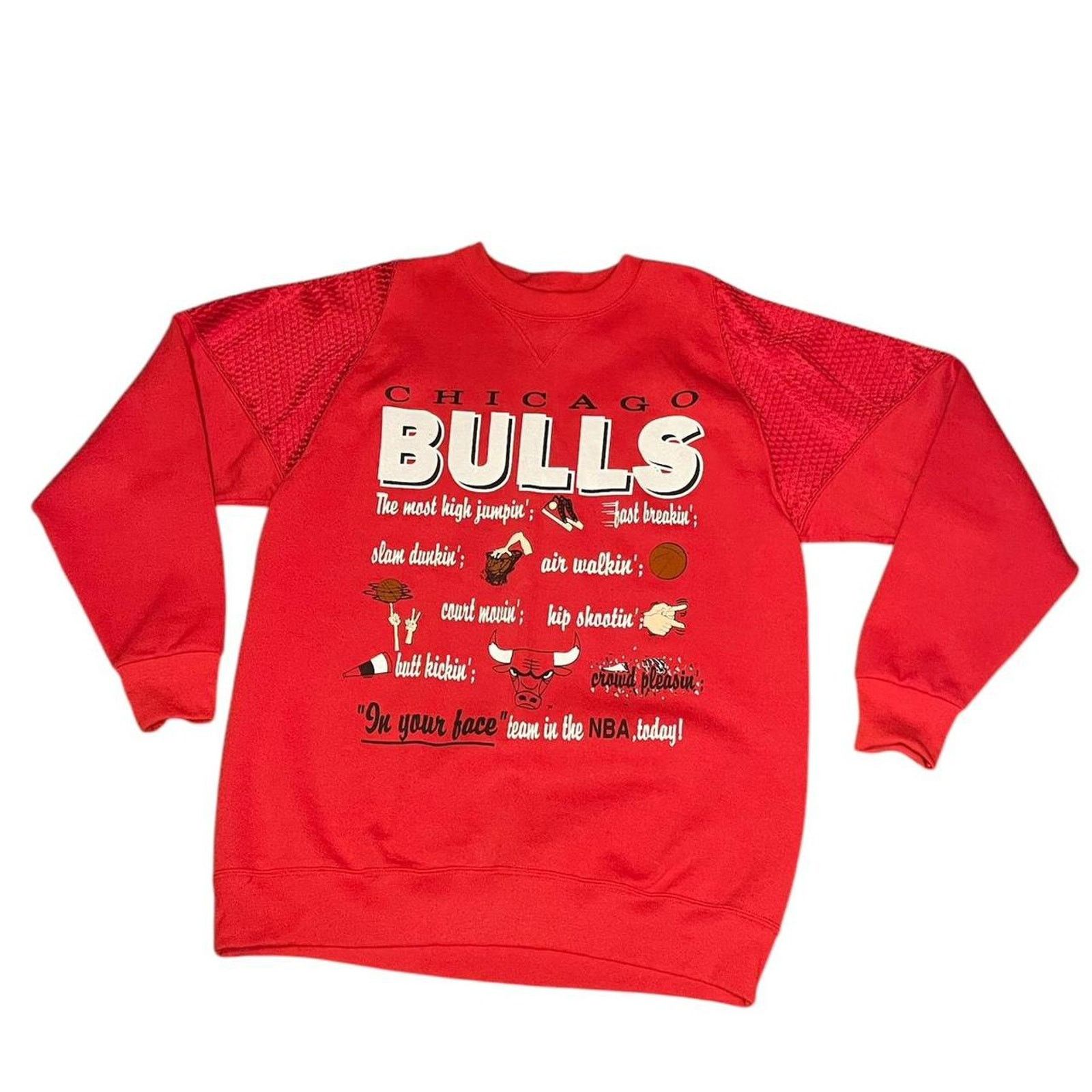 NBA × Vintage Vintage chicago bulls crewneck Size US L / EU 52-54 / 3 - 1 Thumbnail
