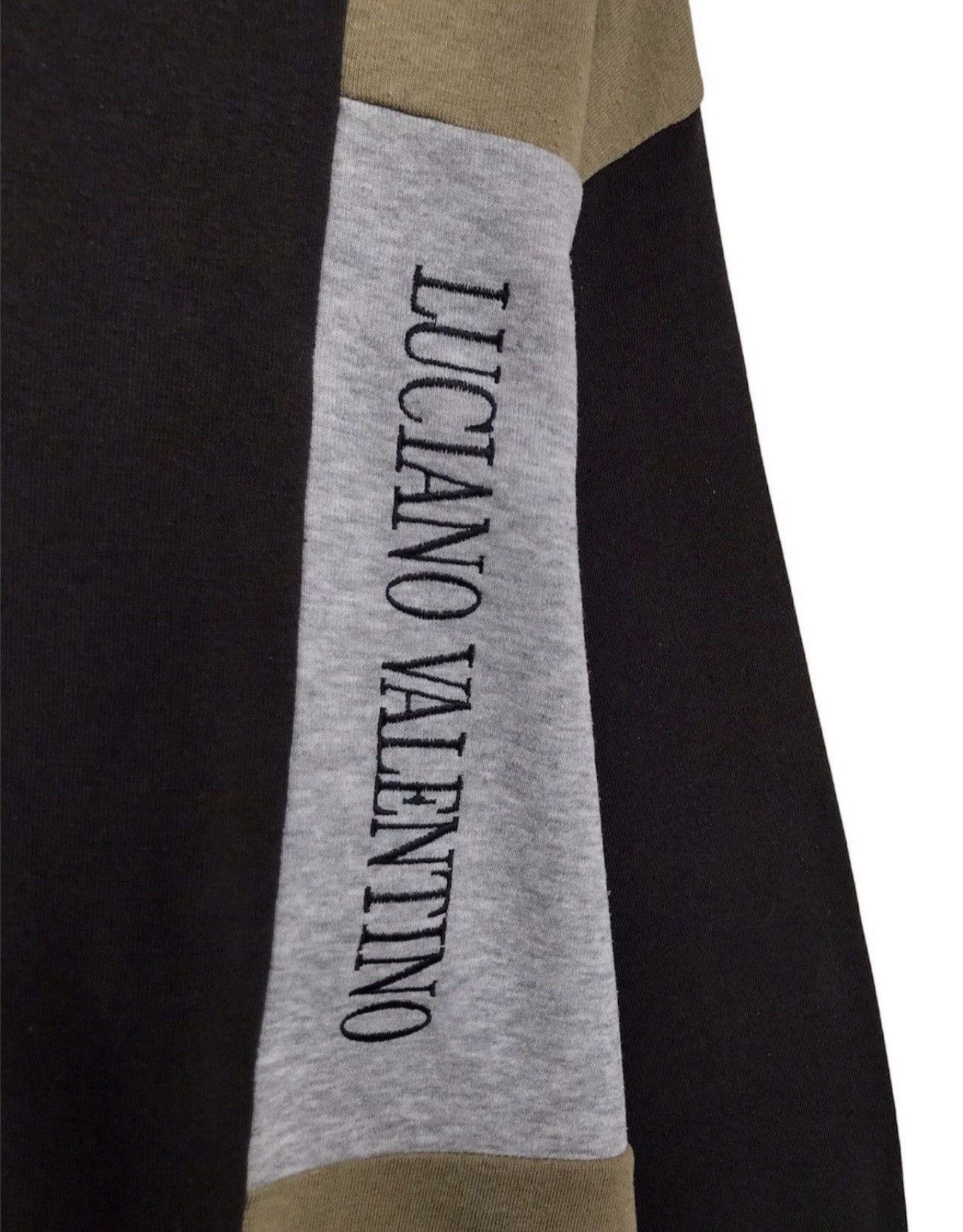 Valentino Vintage Luciano Valentino Spellout Embroidered Sweatshirt Size US L / EU 52-54 / 3 - 4 Thumbnail