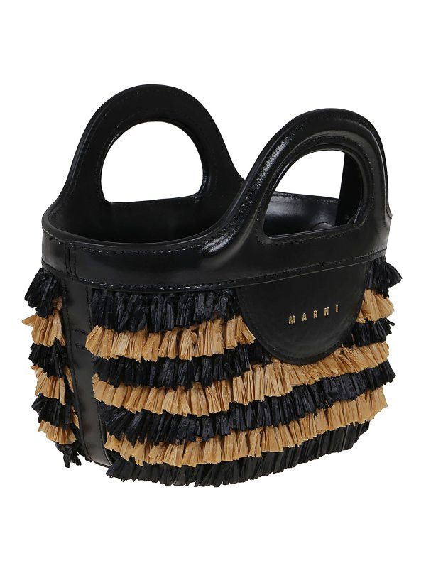 Marni o1srvl11e0624 Mini Bag in Black Size ONE SIZE - 3 Thumbnail