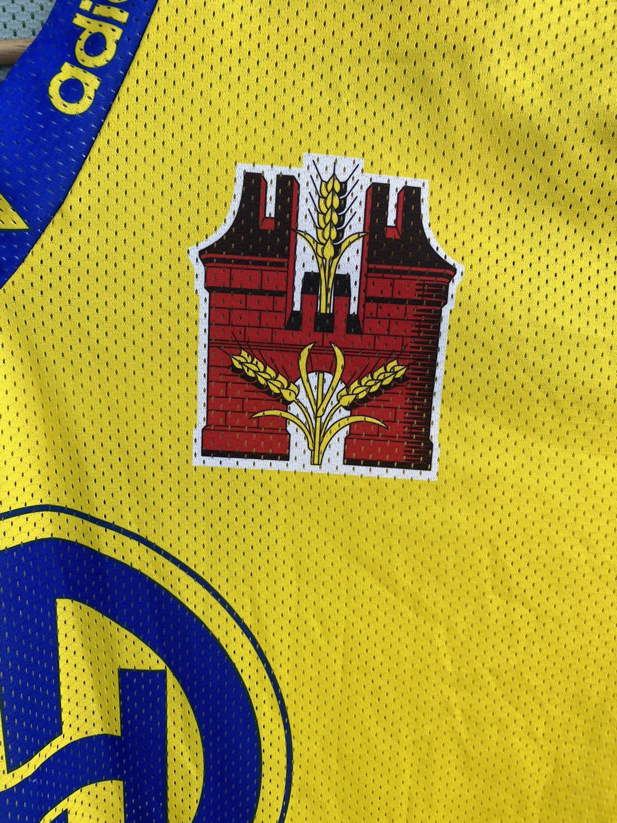 Adidas 🇨🇭 Vintage 90s Adidas Davos 21 Nurminen Hockey Jersey Tissot Size US XL / EU 56 / 4 - 7 Thumbnail