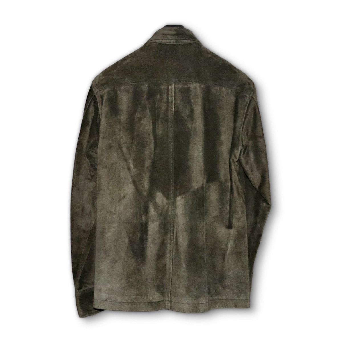 Yohji Yamamoto Yohji Yamamoto Vintage Cowhide Suede Leather Jacket Size US M / EU 48-50 / 2 - 2 Thumbnail