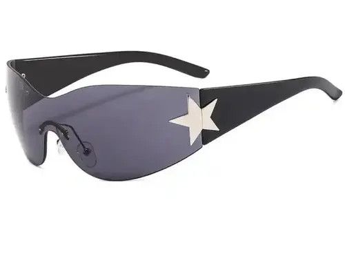 Electric Visual Trendy Star Rimless Sunglasess Size ONE SIZE - 2 Thumbnail