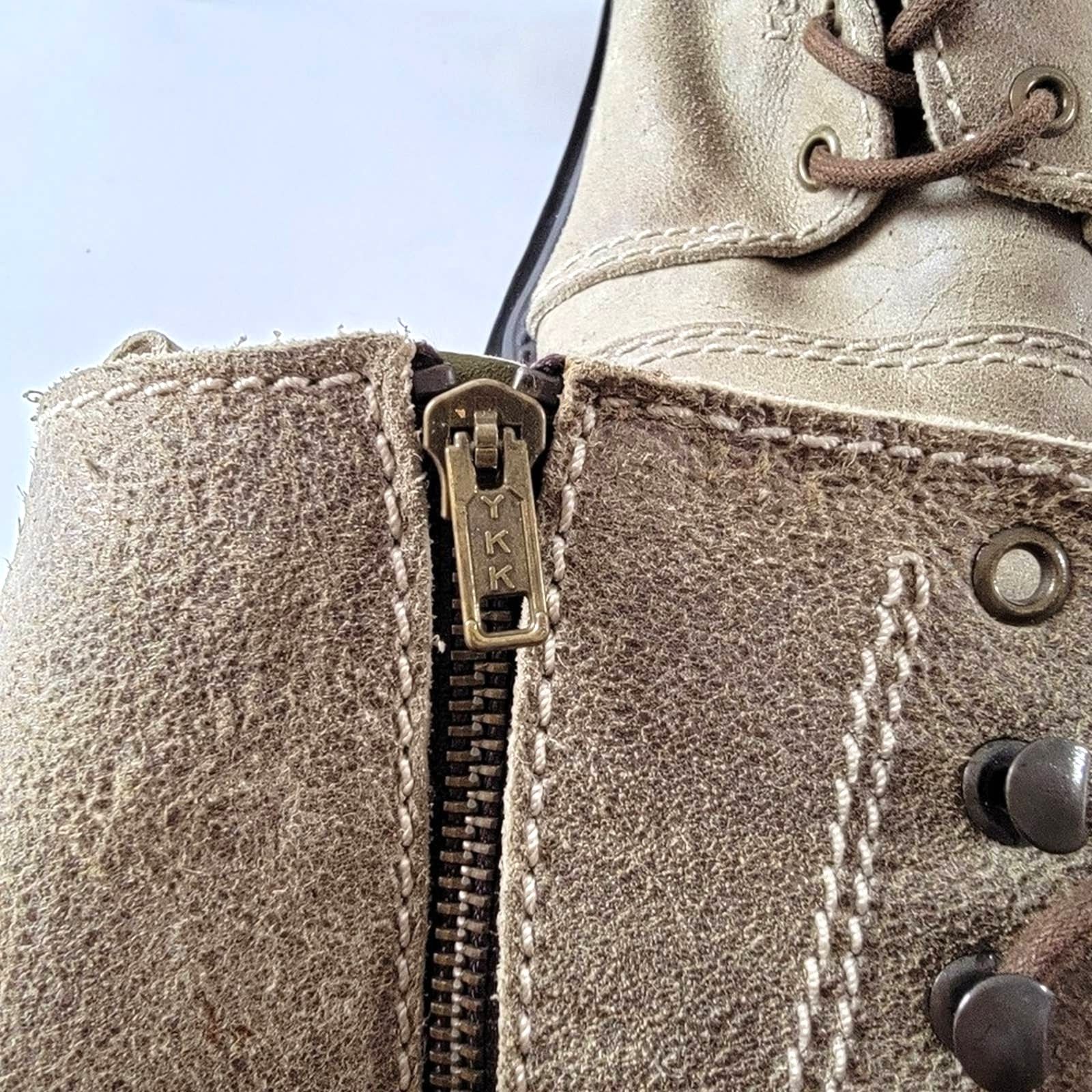 ESPIRIT Vintage 90s Grunge Combat Chunky Platform Boots - 7 Size US 7 / IT 37 - 11 Thumbnail