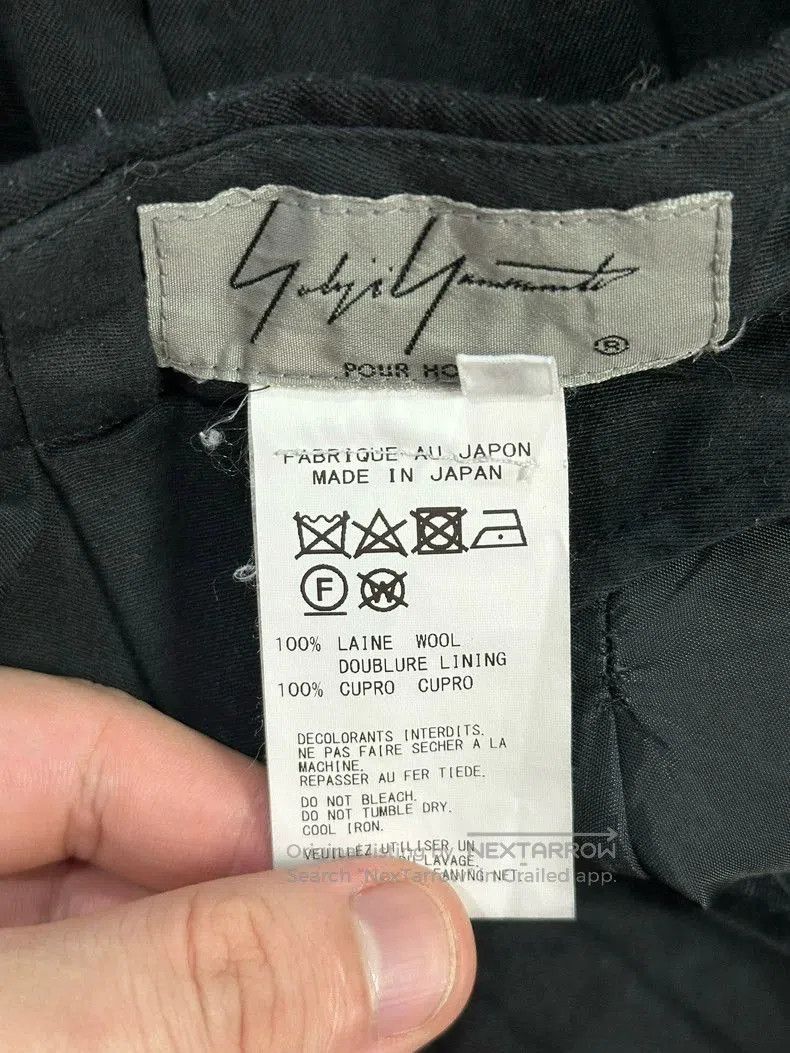Yohji Yamamoto Yohji Yamamoto Pour Homme Cargo Trousers. Size US 30 / EU 46 - 5 Thumbnail