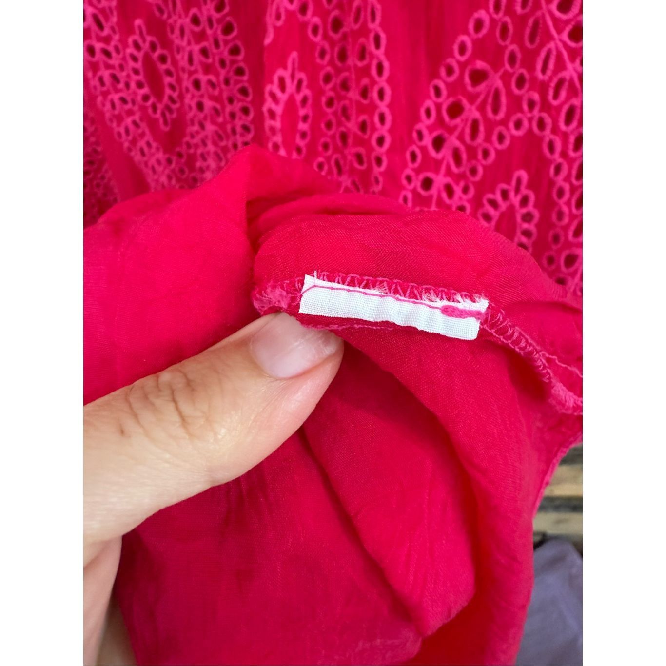 Johnny Was Johnny Was bright pink midi dress sz L Size L / US 10 / IT 46 - 4 Thumbnail