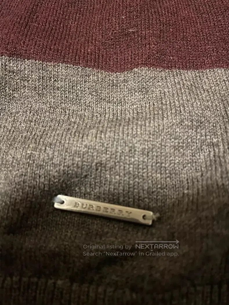 Burberry Burberry Striped Wool Blend Sweater. Size US M / EU 48-50 / 2 - 5 Thumbnail