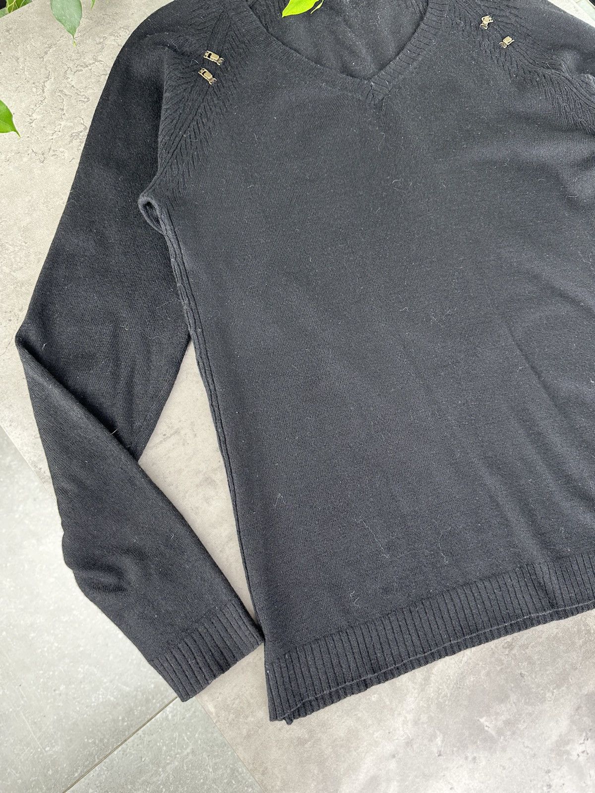Roberto Cavalli Roberto Cavalli V-neck Sweater Size US M / EU 48-50 / 2 - 5 Thumbnail