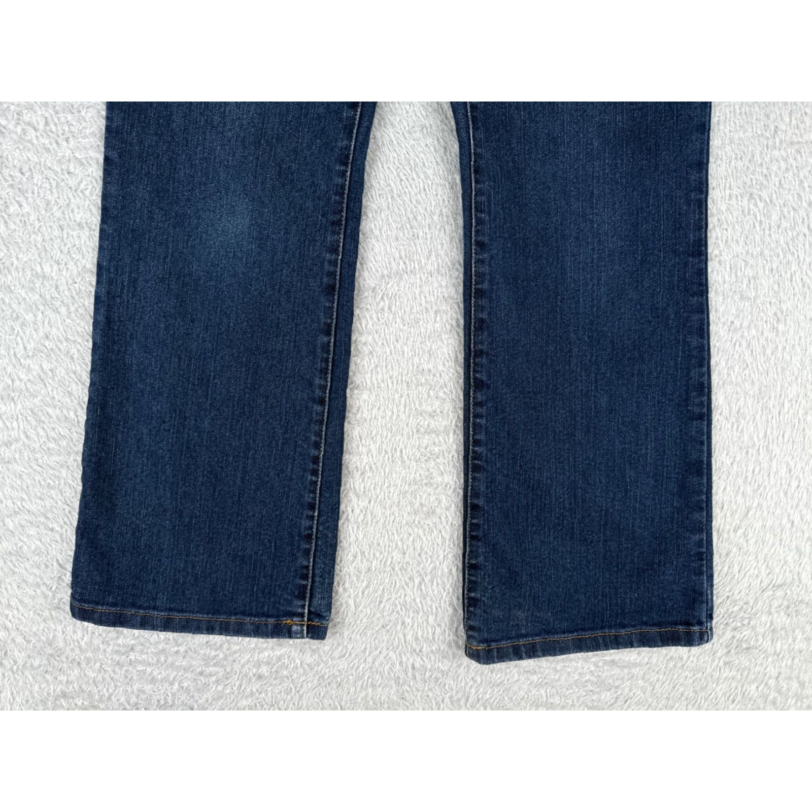 Denime VINTAGE Sonoma Women’s Bootcut Jeans 8 Regular Mid Rise Dark Blue Cotton Stretch Inseam 27" Size 30" / US 8 / IT 44 - 2 Thumbnail