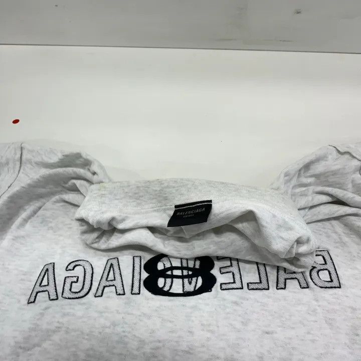 Balenciaga Balenciaga Balenciaga Logo Print Short Sleeve TShirt -2507 Size US L / EU 52-54 / 3 - 7 Thumbnail