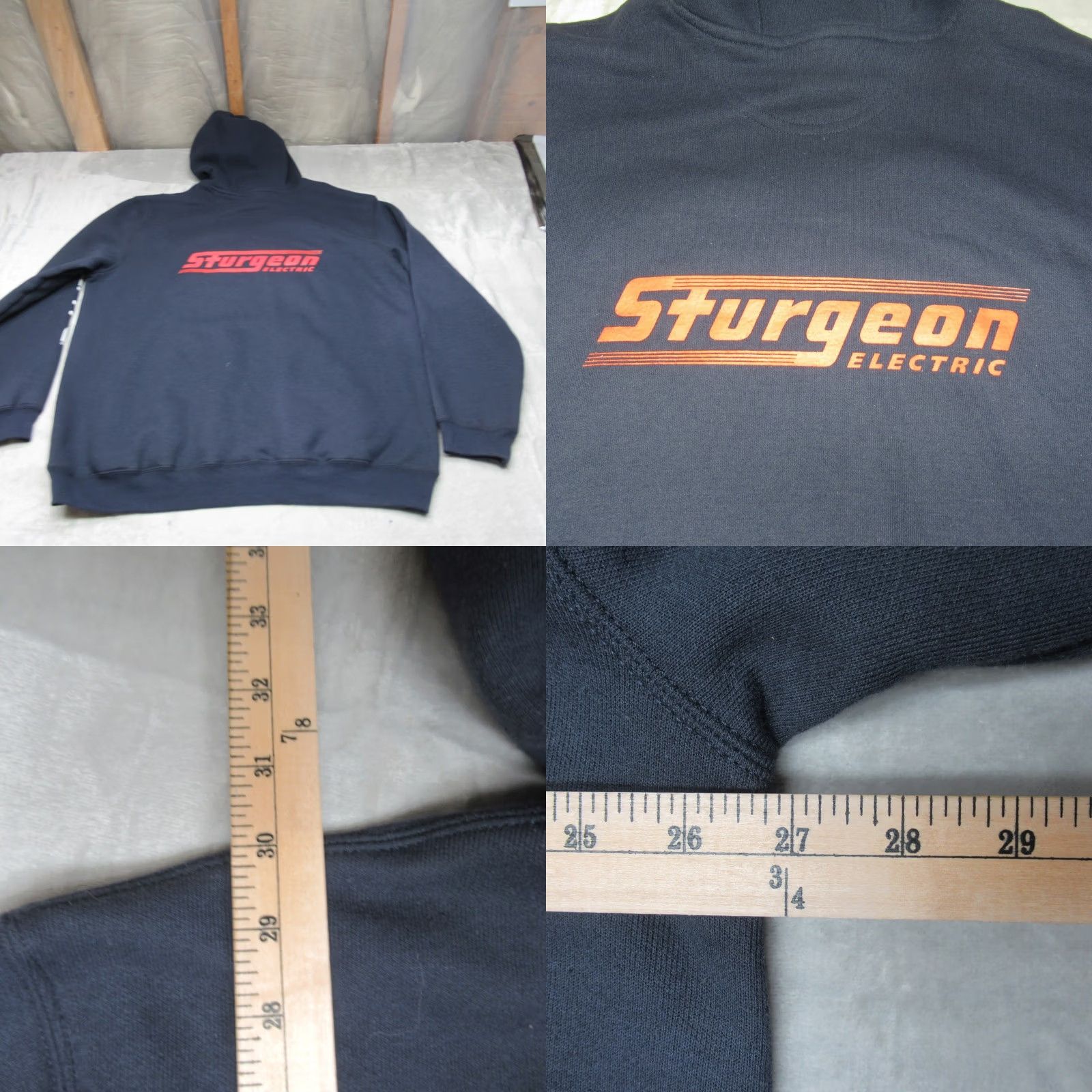 Carhartt VINTAGE Carhartt Hoodie Mens XL Blue Original Fit Midweight Workwear LOGO Size US XL / EU 56 / 4 - 8 Thumbnail