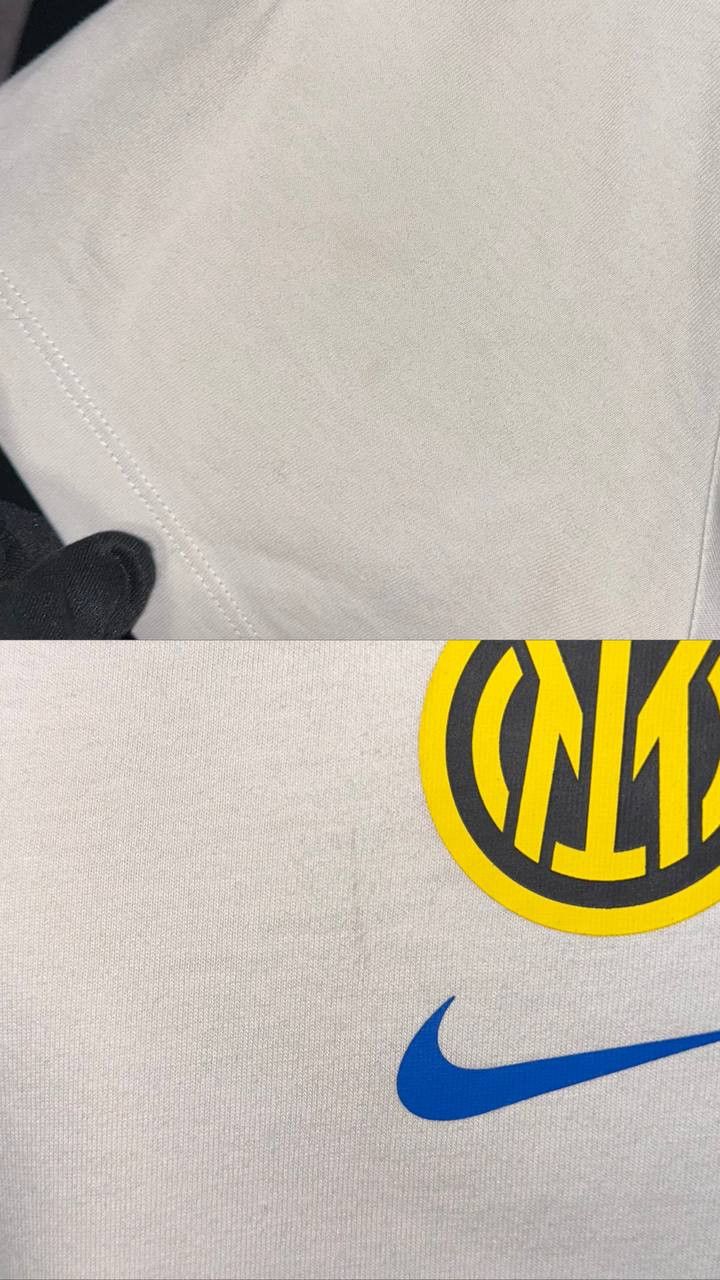 Nike Nike Inter Milan cotton t shirt tee logo football soccer Size US XL / EU 56 / 4 - 2 Thumbnail