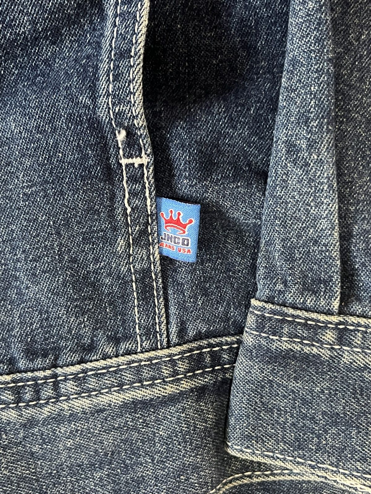 JNCO RARE 90’s MADE IN USA JNCO JEAN JACKET XXL Size US XXL / EU 58 / 5 - 5 Thumbnail