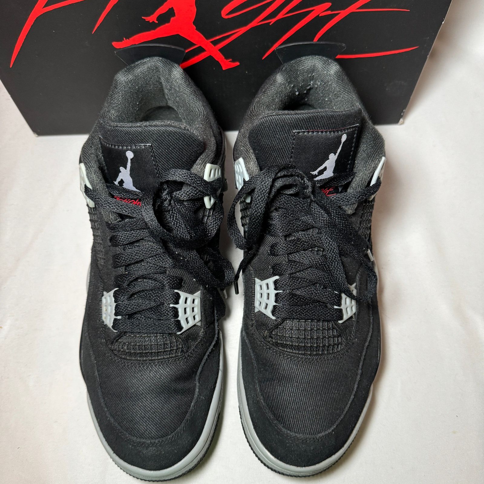 Jordan Brand × Nike Size 10.5 - Air Jordan 4 Retro SE Black Canvas Men's Shoes Size US 10.5 / EU 43-44 - 4 Thumbnail