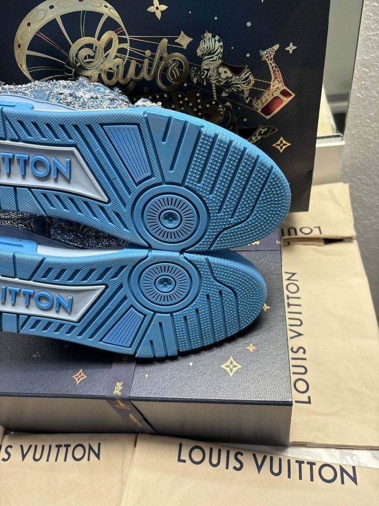 Louis Vuitton Swarovski Skate Trainers Size US 12 / EU 45 - 10 Thumbnail