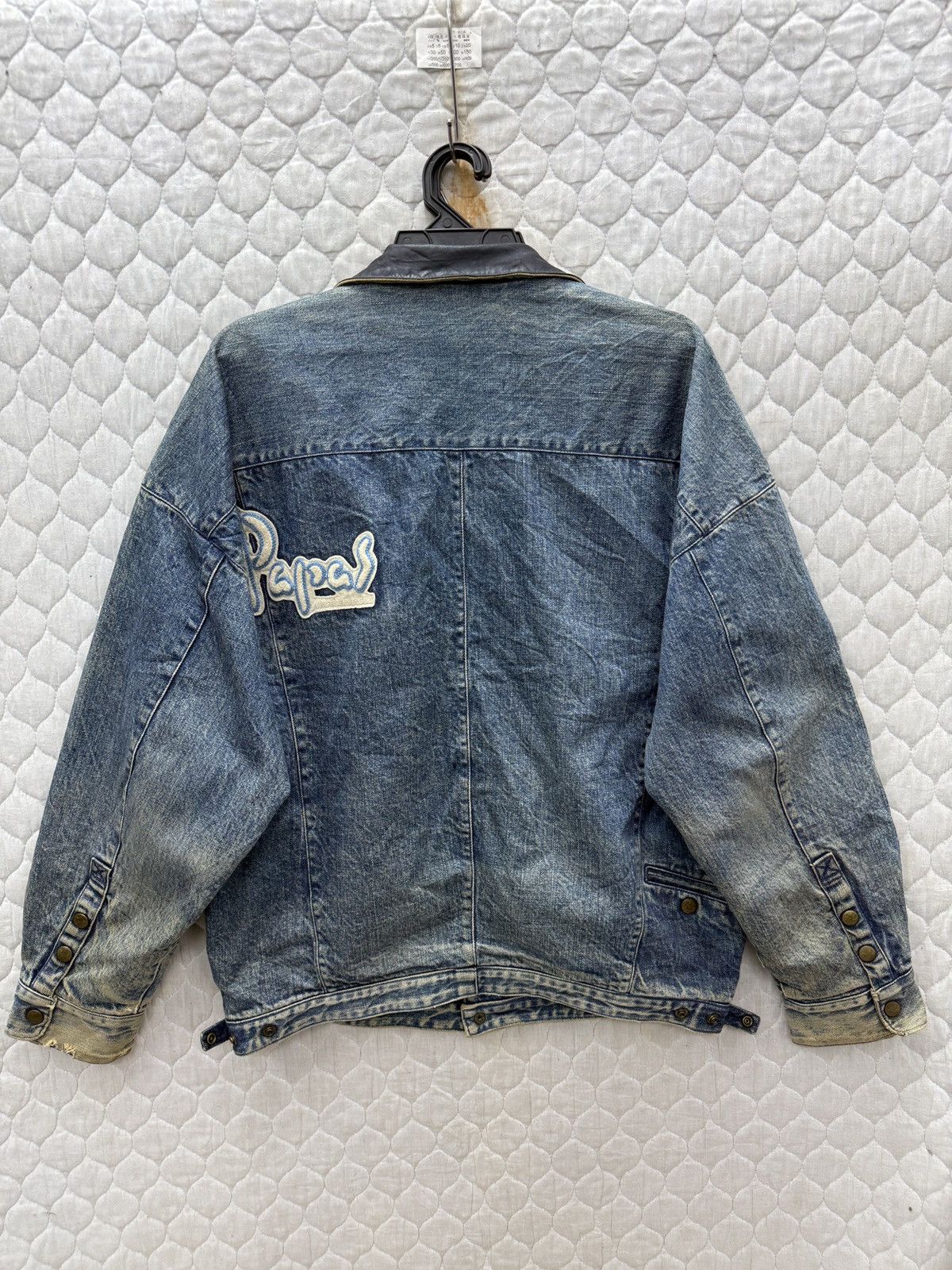 Japanese Brand 🔥🔥💥ARCHIVE PAPAS DENIM JACKET Size US L / EU 52-54 / 3 - 2 Thumbnail