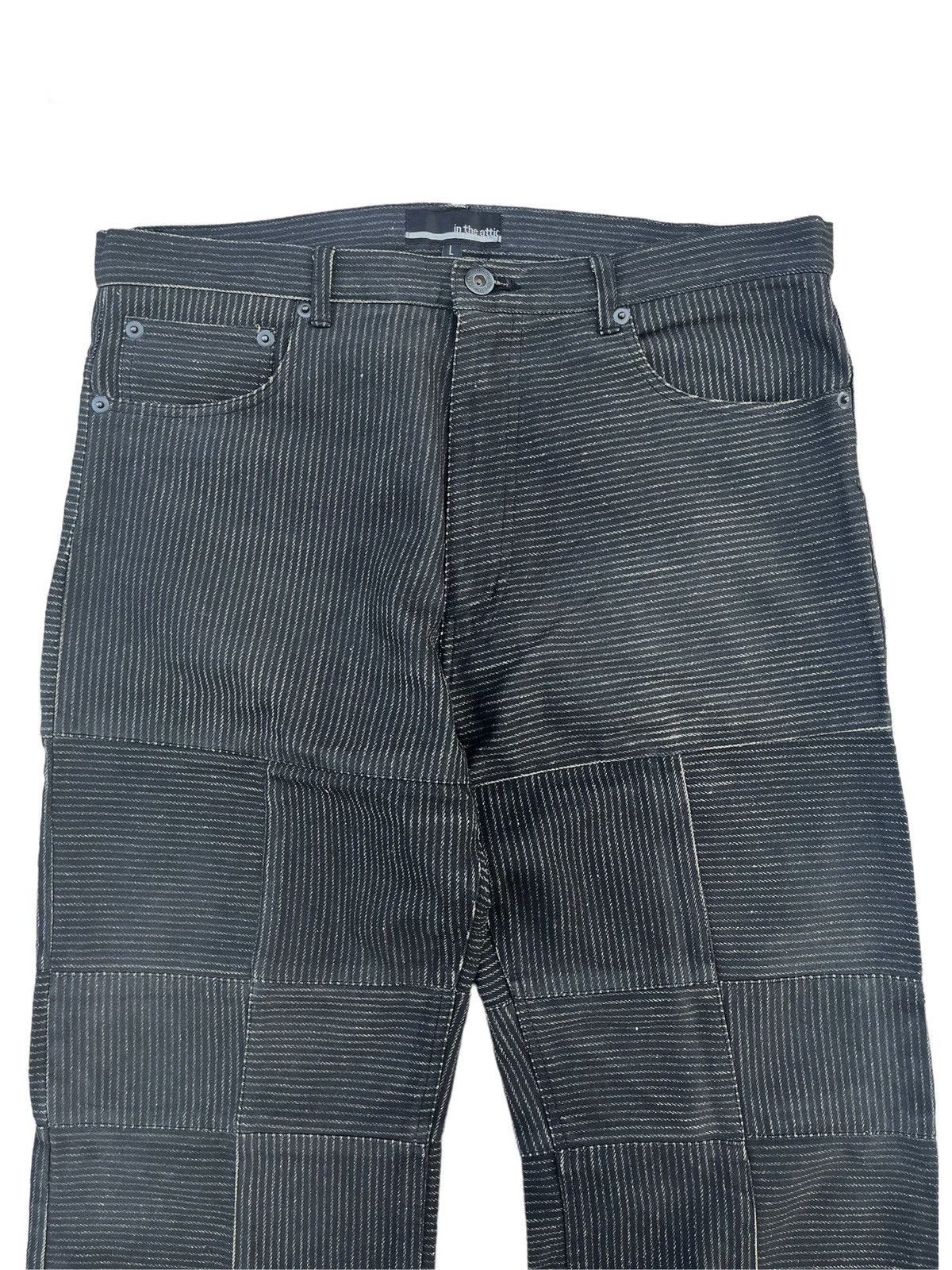 If Six Was Nine Japanese~In The Attic Denim Hickory Seditionaries Punk Pants Size US 32 / EU 48 - 3 Thumbnail
