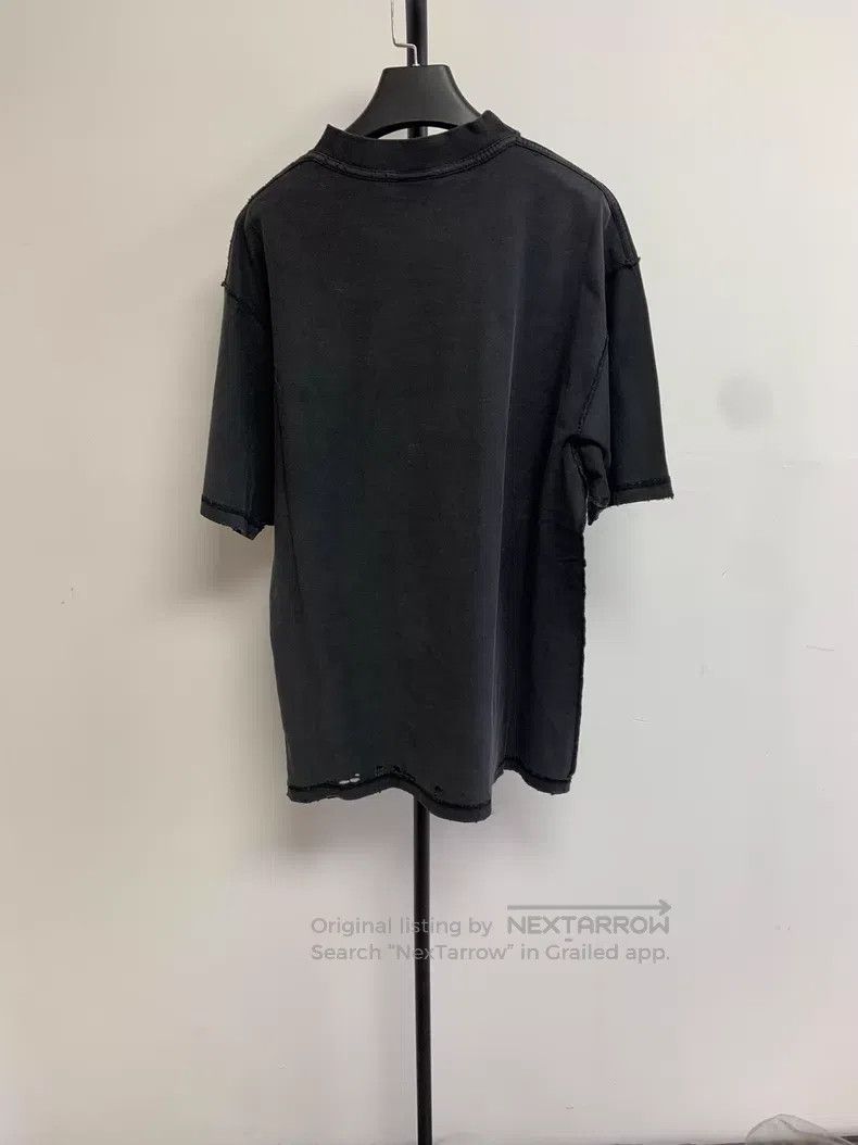 Balenciaga Balenciaga Logo Letter Solid Color Short Sleeve T-Shirt Size US XXS / EU 40 - 2 Thumbnail