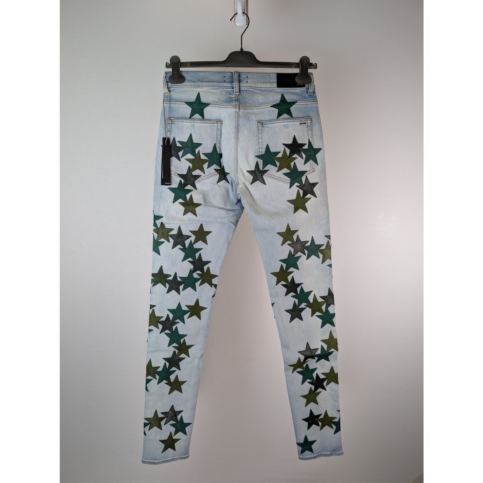 Amiri o1rshd1 Chemist Jean Denim Jeans in Light Indigo Size US 32 / EU 48 - 11 Thumbnail