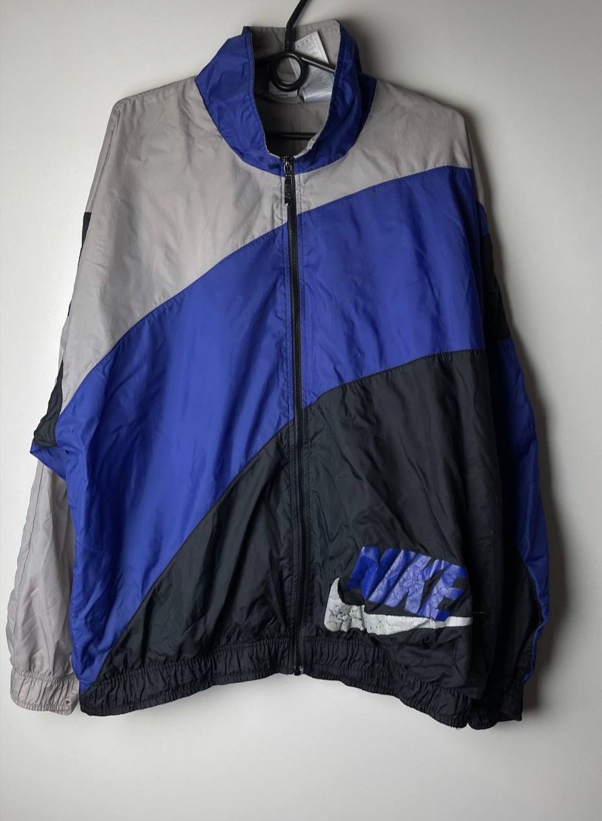 Vintage Nike 90s vintage light jacket size Xl Size US XL / EU 56 / 4 - 1 Thumbnail