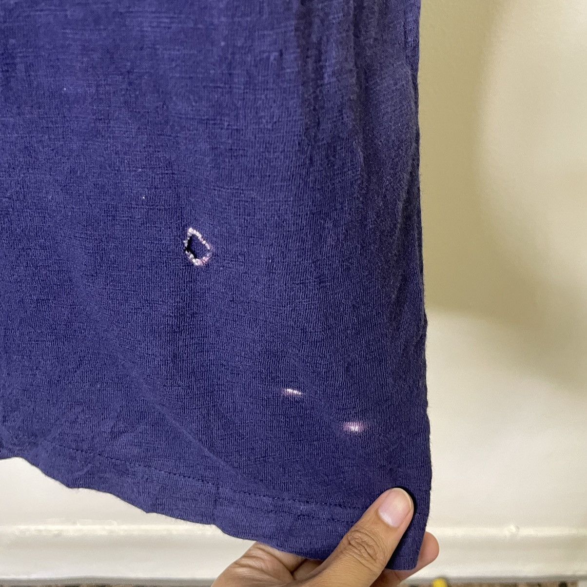 Japanese Brand Uniqlo x Hokusai Blue Art Loopwheel Cotton Human Made Style Size US L / EU 52-54 / 3 - 5 Thumbnail
