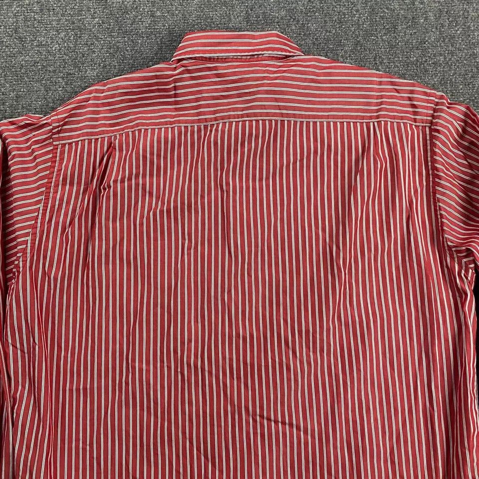 Nautica × Vintage Nautica Shirt Men's Striped Button Up Vintage XL 100% Cotton Size US XL / EU 56 / 4 - 5 Thumbnail