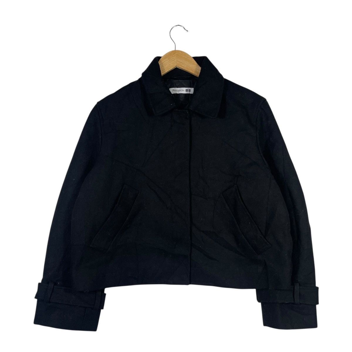 JW Anderson JW Anderson x UNIQLO Cropped Wool Jacket Minimalist Designer Size US M / EU 48-50 / 2 - 1 Thumbnail