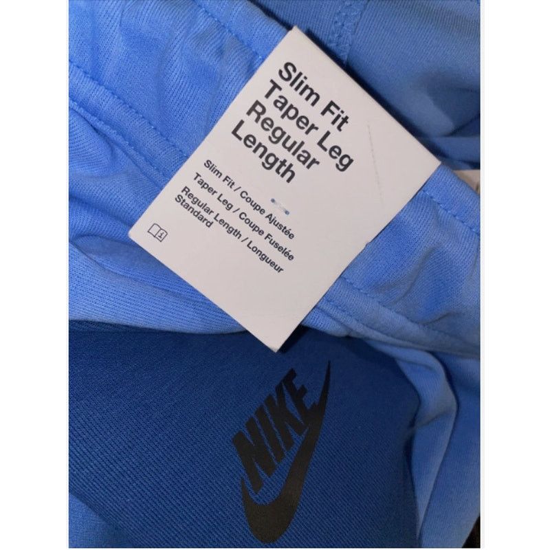 Nike Nike Sportswear Tech Joggers Dark Marina Blue/Black XSmall Size US 27 - 5 Thumbnail