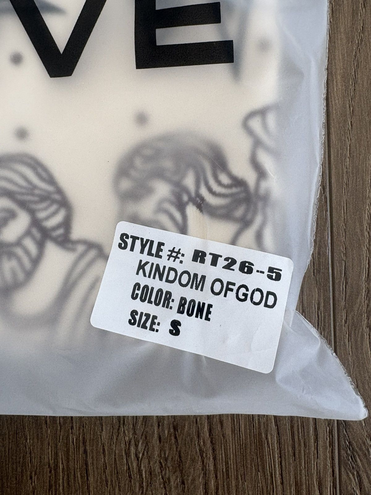 Other Reserve Kingdom Of God Embroidered (Bone) Mens Size S TShirt Size US S / EU 44-46 / 1 - 10 Thumbnail