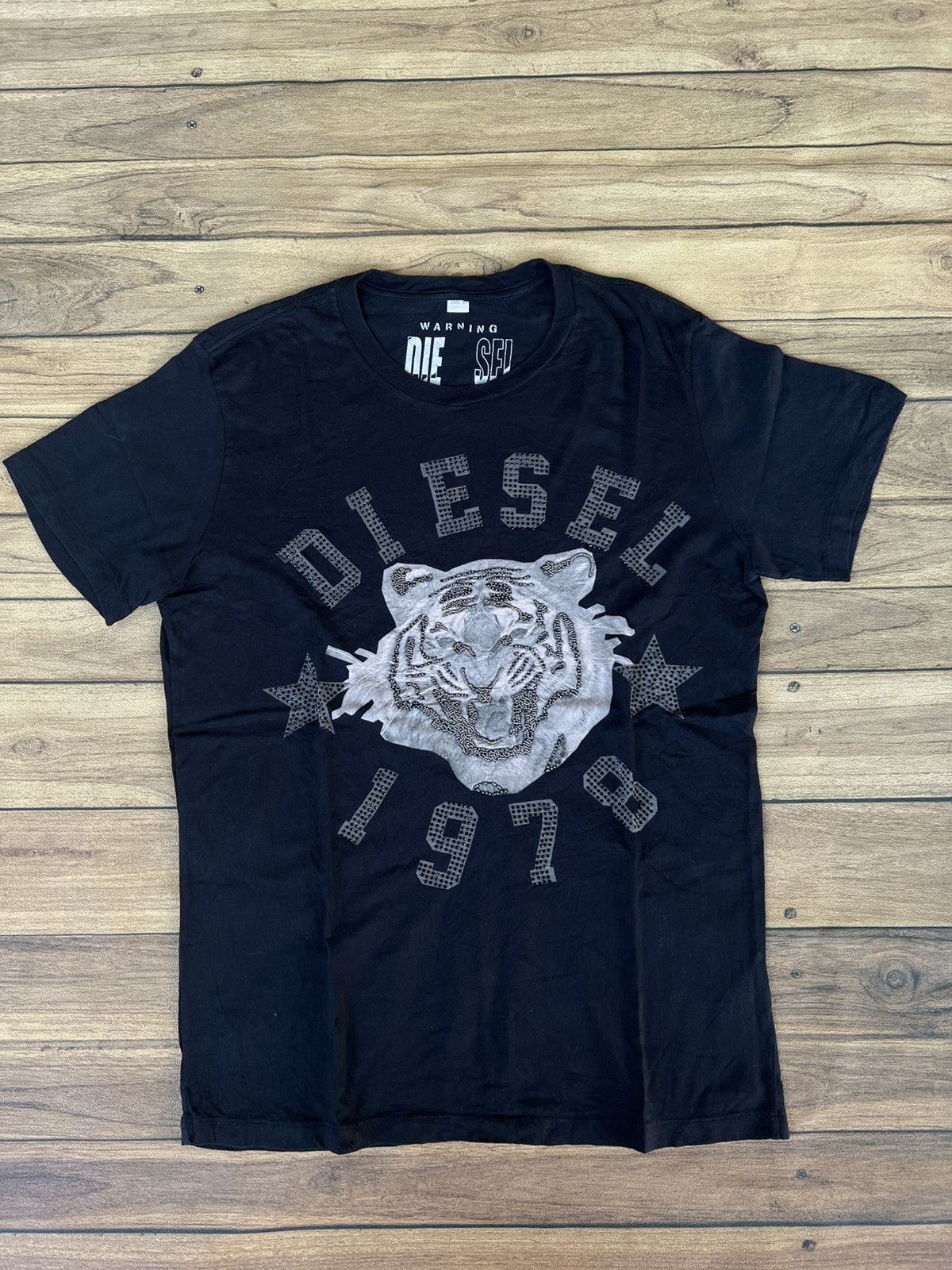 Diesel Diesel more kaos over you tiger design 1978 Size US S / EU 44-46 / 1 - 1 Thumbnail
