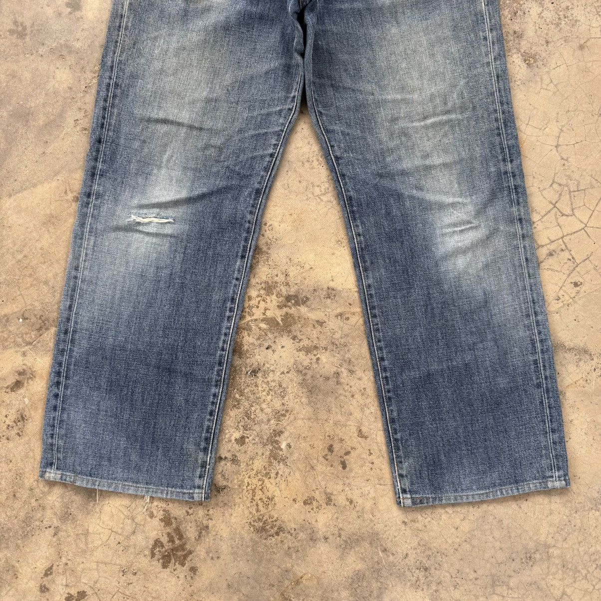 Wrangler VINTAGE WRANGLER FADED JEANS DENIM PANTS Size US 33 - 4 Thumbnail