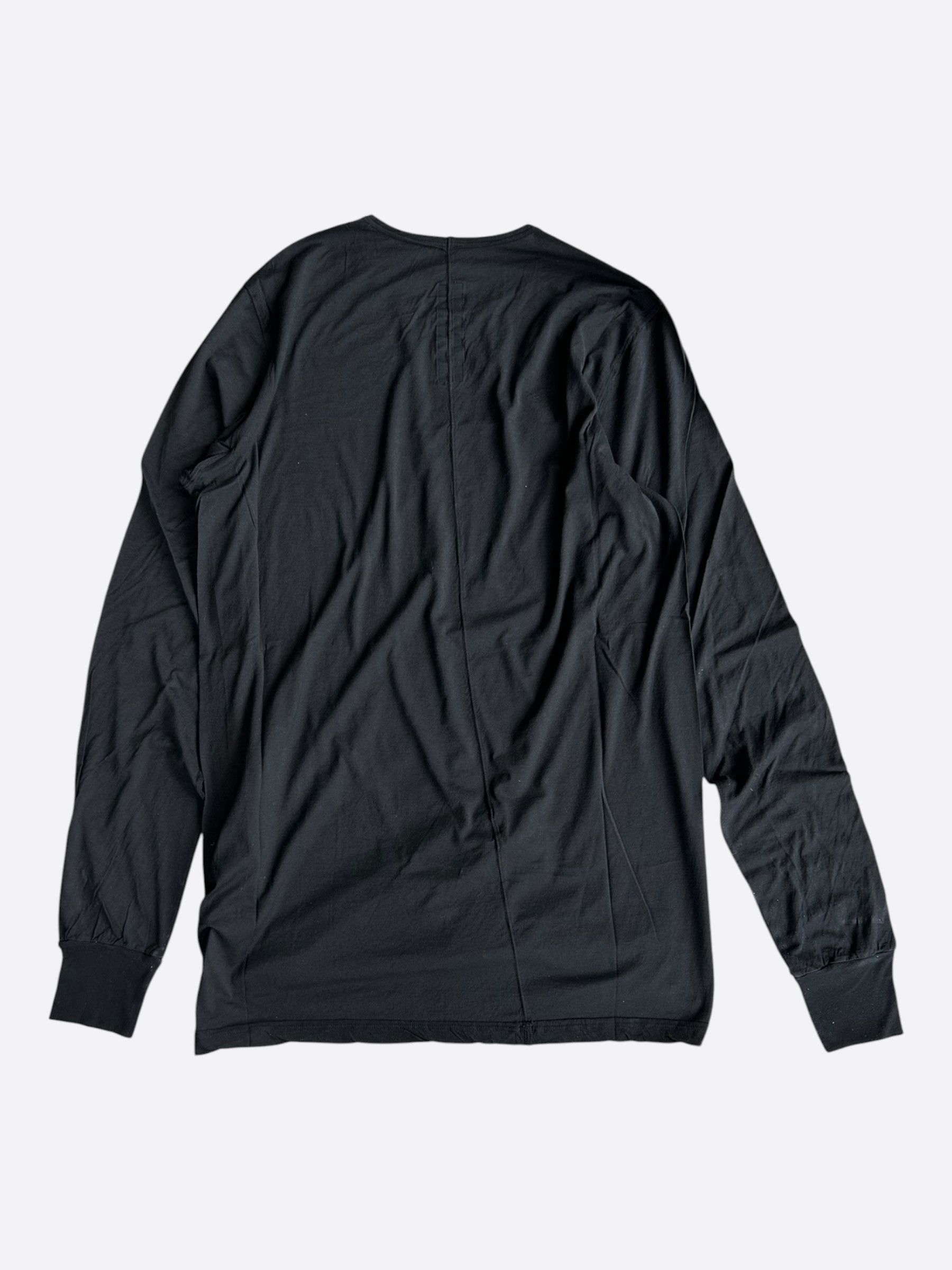 Rick Owens Rick Owens Black Level Longsleeve T-Shirt Size US M / EU 48-50 / 2 - 2 Thumbnail