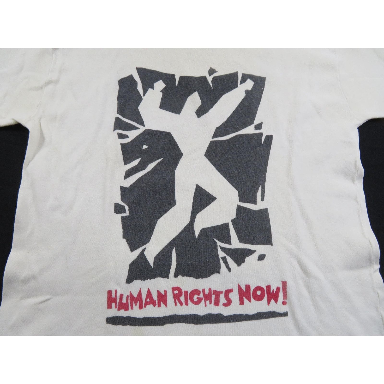 Other Human Rights Now Universal T-Shirt Double Sided Sz M 1980s Size US M / EU 48-50 / 2 - 2 Thumbnail