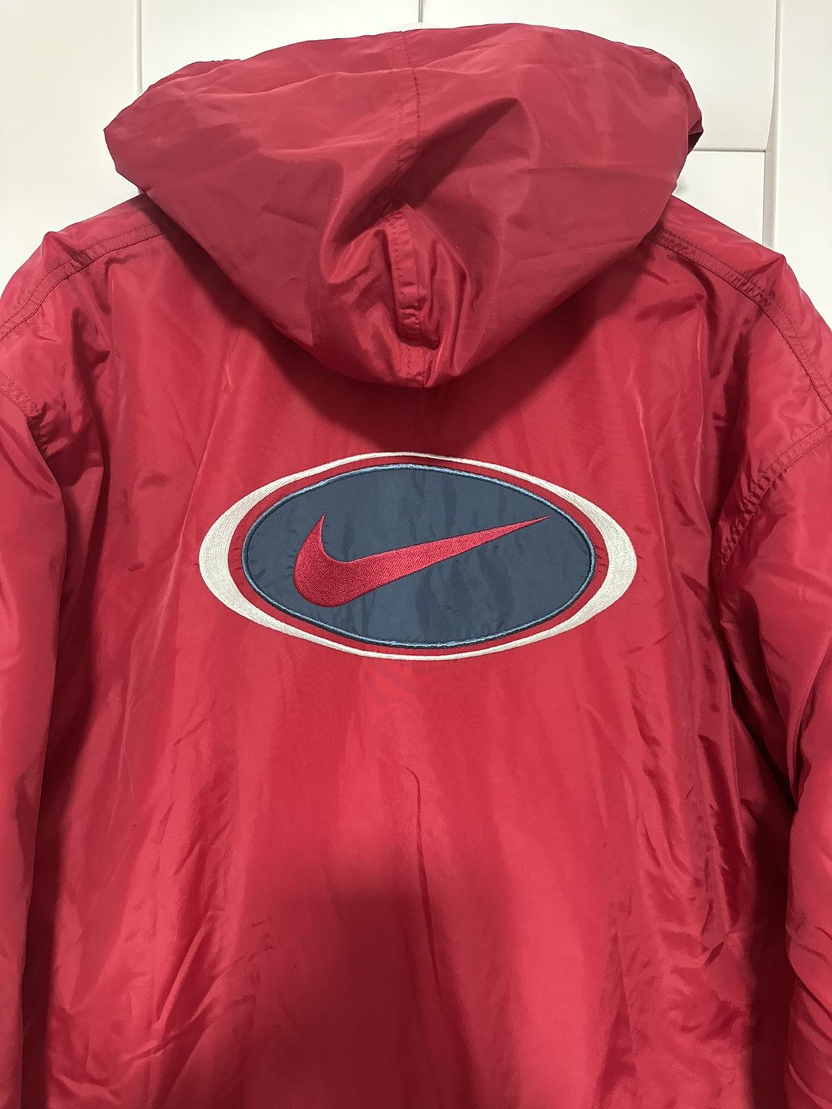 Nike × Vintage Nike Vintage Swoosh Jacket Big Logo Mens Size M Size US M / EU 48-50 / 2 - 15 Thumbnail