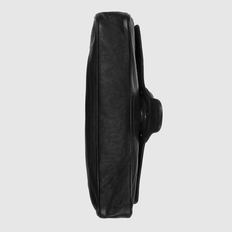 Gucci o1s1wg110225 Size:OS/ Aphrodite Small Shoulder Bag in Black Size ONE SIZE - 7 Thumbnail