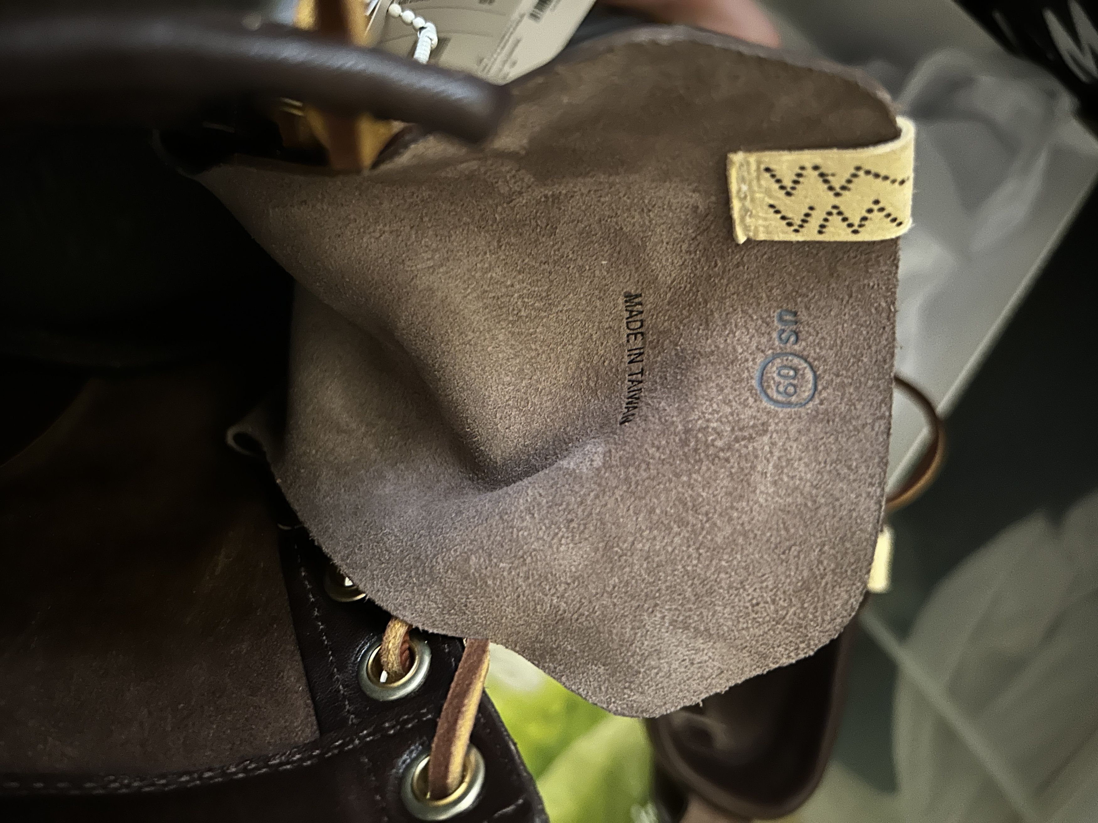 Visvim Decoy Duck Boot Folk Dark Brown size 9