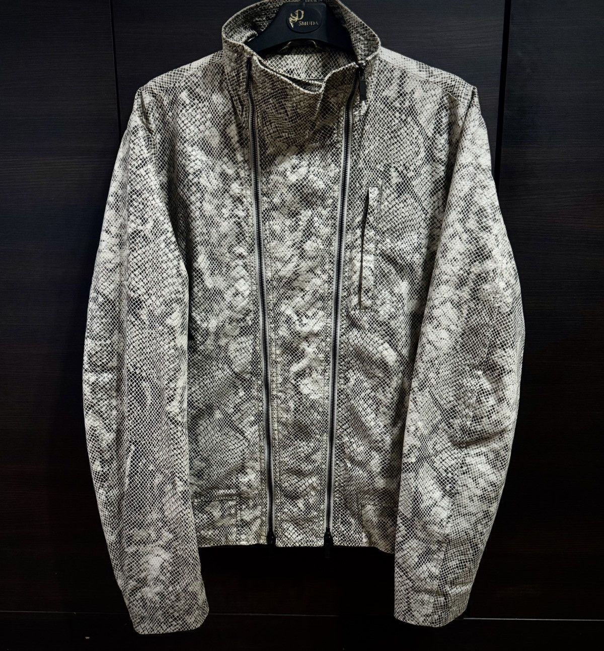 Emporio Armani Emporio Armani Johny Line snake jacket Avant Garde Vintage Size US M / EU 48-50 / 2 - 1 Thumbnail