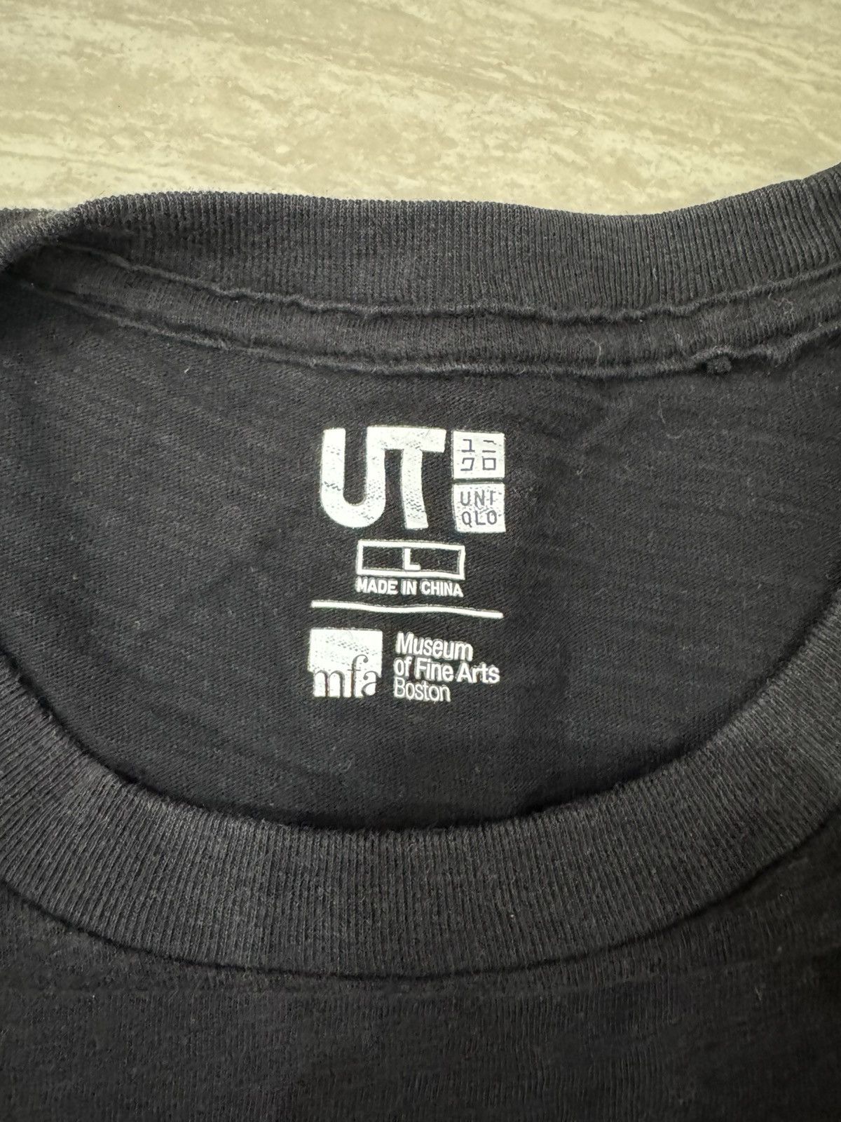 Uniqlo Uniqlo UT x MFA Boston Ukiyo-e Sharaku Toshusai Pocket Black Size US L / EU 52-54 / 3 - 6 Thumbnail