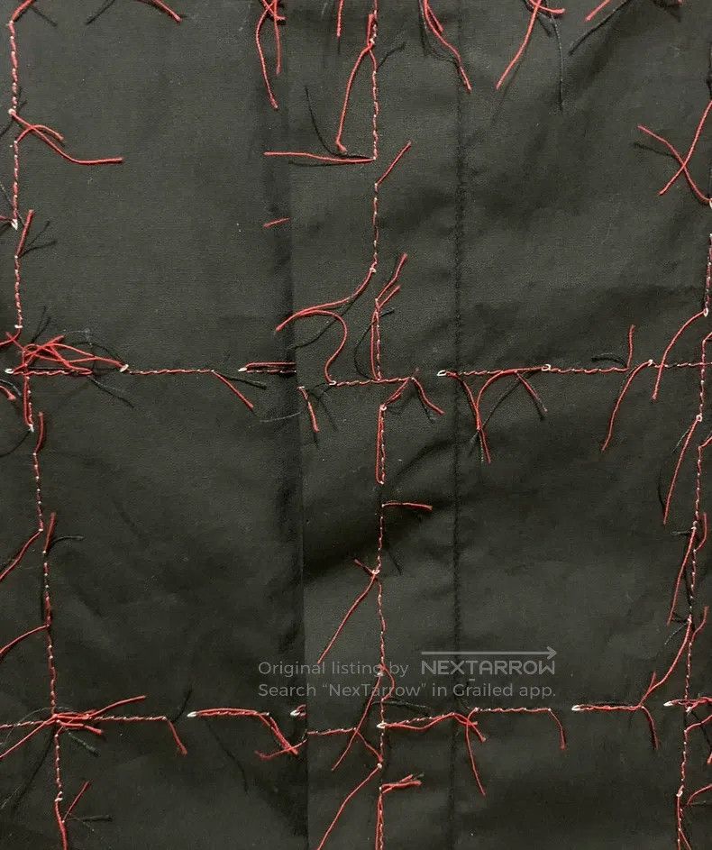 Dior Dior size 39 Black Red Fringe Shirt Size US L / EU 52-54 / 3 - 6 Thumbnail
